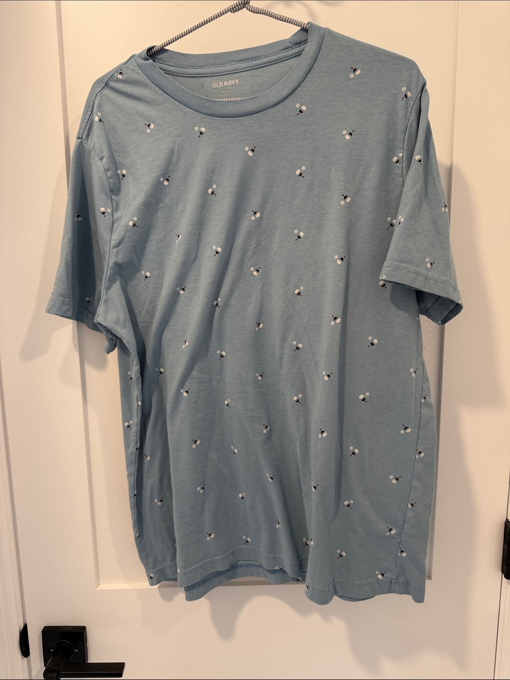 Old Navy Men's Dusty Blue Pickleball Short Sleeve Tee